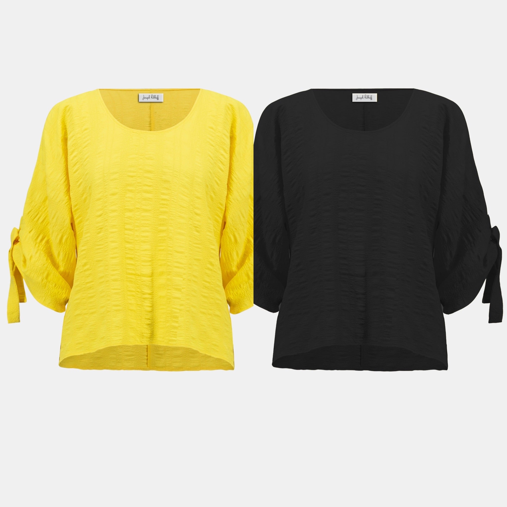 Joseph Ribkoff 252129 Textured Woven Boxy Top | Charlotte's
